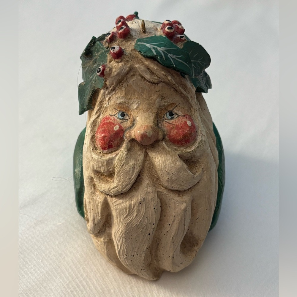 HOUSE OF HATTEN 1988 Santa Claus Ornament/Shelf Sitter, EUC